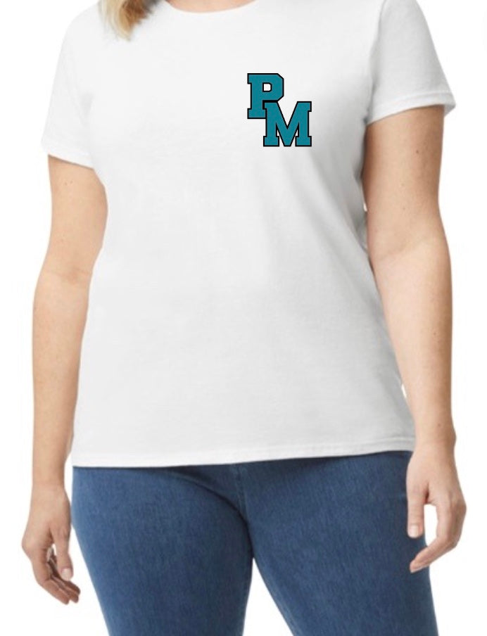 Patterson Mill Football Player with Ball Tshirt-Personalized