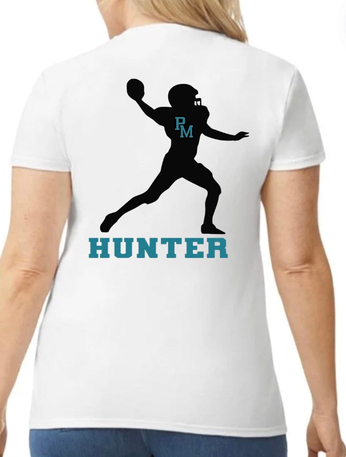 Patterson Mill Football Player Tshirt-Personalized