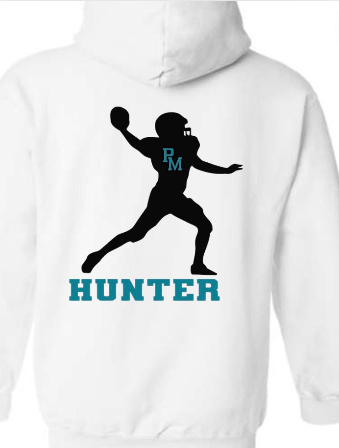 Patterson Mill Football Player Sweatshirt-Personalized