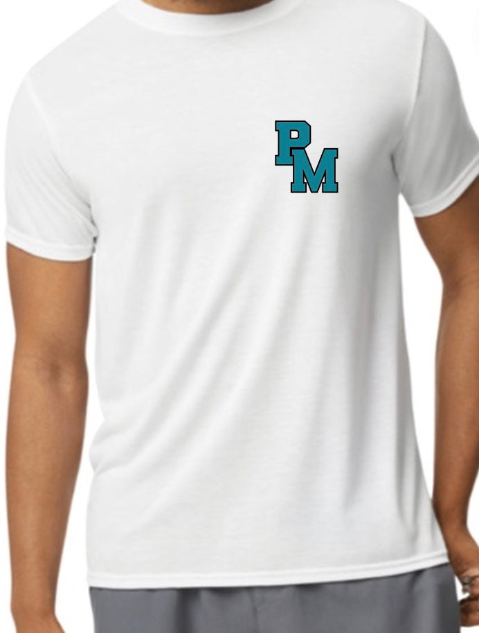 Patterson Mill Football Player with Ball Tshirt-Personalized