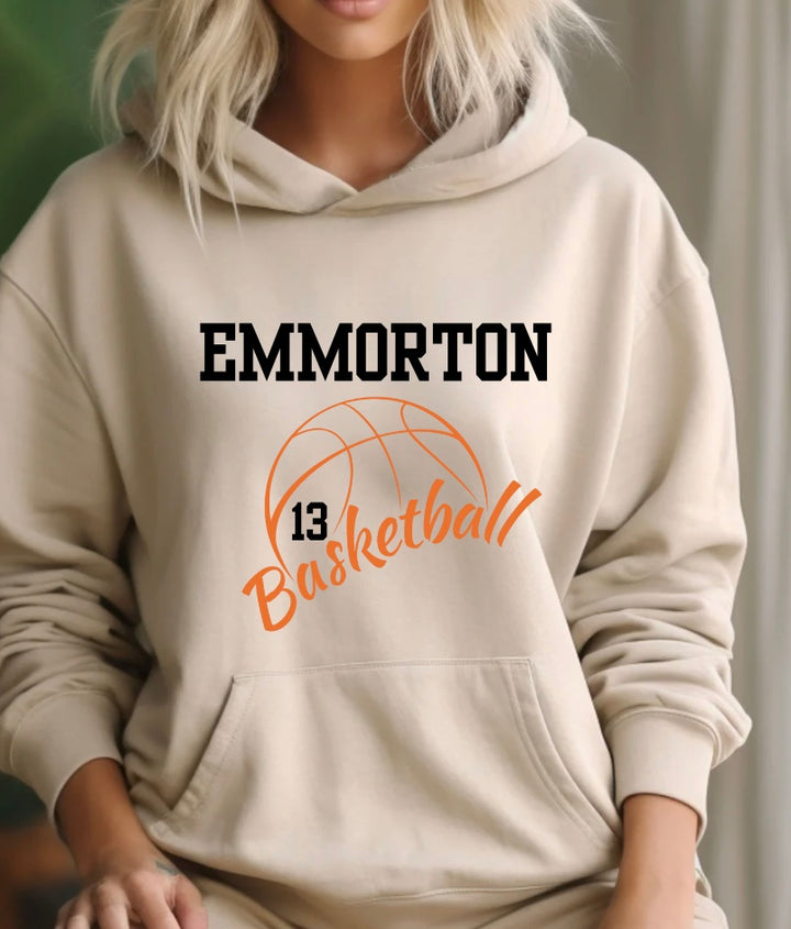 Emmorton Basketball Sweatshirt - Personalized