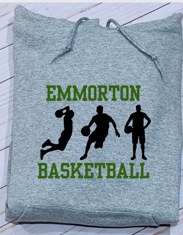 Youth Emmorton Basketball Sweatshirt - Personalized