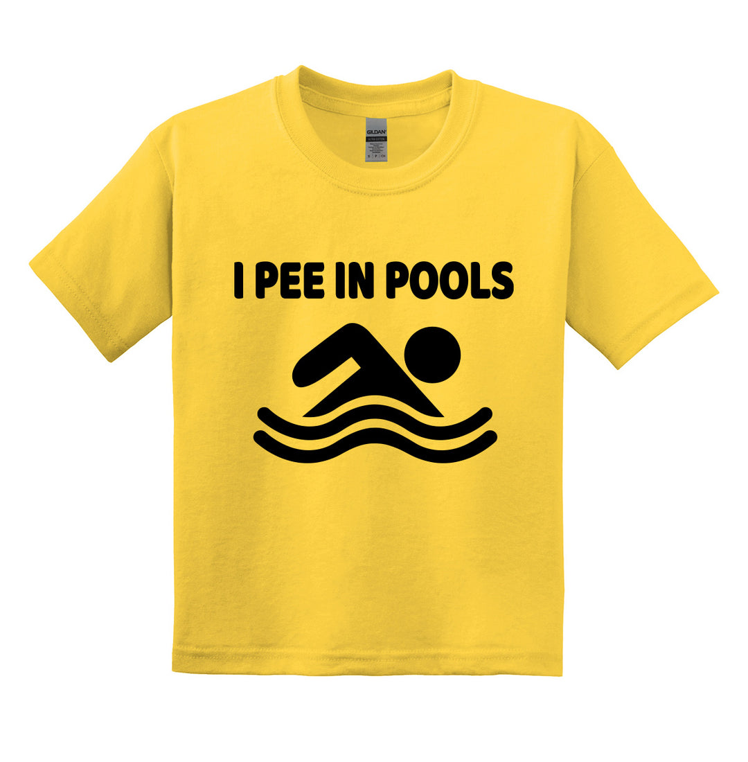 I Pee In Pools Youth Tshirt